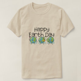 Happy Earth Day Green Peaple Weihnachtsgeschenk T-Shirt