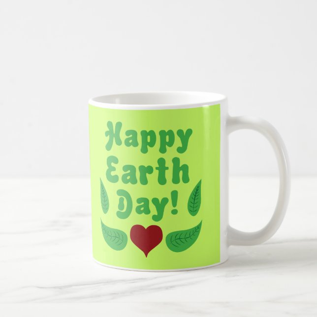 Happy Earth Day! Kaffeetasse (Rechts)