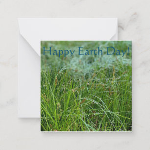 Happy Earth Day! Mitteilungskarte