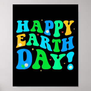 Happy Earth Day Shirt Niedlich Earth Day Men Women Poster