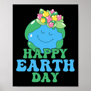 Happy Earth Day Shirt Niedlich Earth Day Men Women Poster