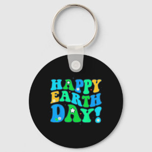 Happy Earth Day Shirt Niedlich Earth Day Men Women Schlüsselanhänger