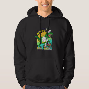 Happy East Rawr Niedliche Kostüme Bunny Ears Happy Hoodie