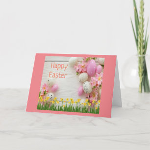 **HAPPY EASTER** AUF EINE BESONDERE KINDERKARTE KARTE