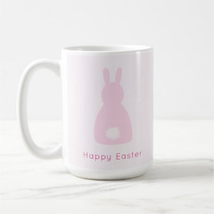 Happy Easter Baby Pink Bunny Schwanz Kaffeetasse