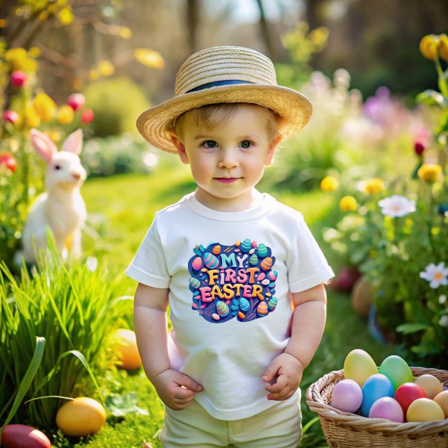 Happy Easter Baby T-shirt (Von Creator hochgeladen)