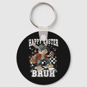 Happy Easter Bruh Bunny Skateboarding Kleinkind Ki Schlüsselanhänger