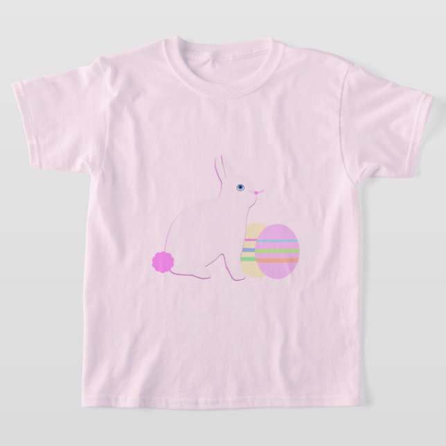 Happy Easter Bunny and Eggs  T-Shirt (Ablage )