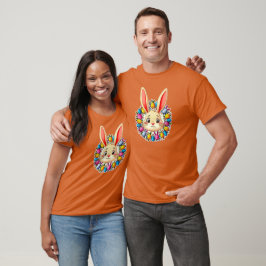 Happy Easter Bunny – Colorful Spring Art camiseta T-Shirt