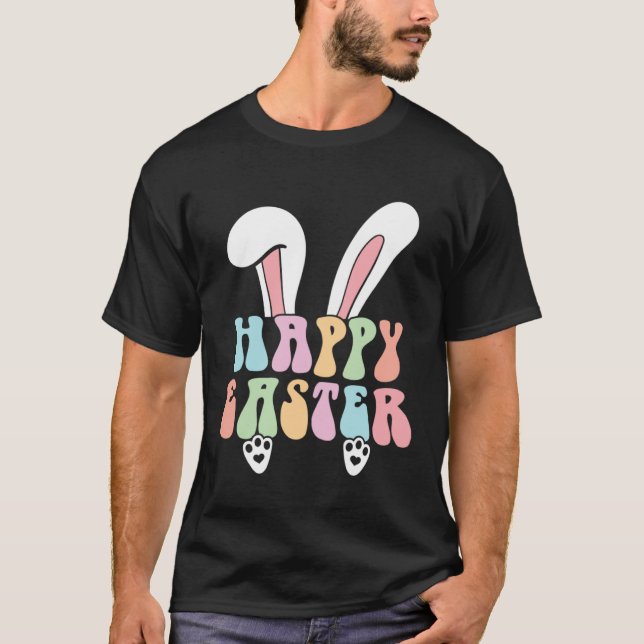 Happy Easter Bunny  Cute Easter for Boys Girls  1 T-Shirt (Vorderseite)