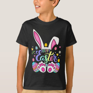 Happy Easter Bunny Rabbit Face Funny Ostertag Wo T-Shirt