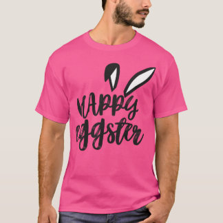 Happy Easter Bunny Rabbit Oars Funny Ostertag Wo T-Shirt