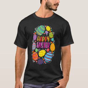 Happy Easter Bunny Rabbit Trio Girls Niedliches Me T-Shirt