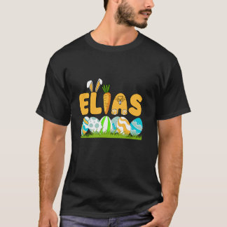 Happy Easter Day Boys Männer Personalisiert Name E T-Shirt