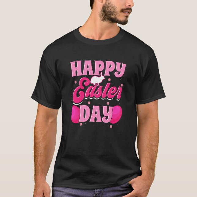 Happy Easter Day Bunny Family Matching T-Shirt (Vorderseite)