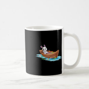 Happy Easter Day Bunny Fishing Fischer Kids Men Kaffeetasse