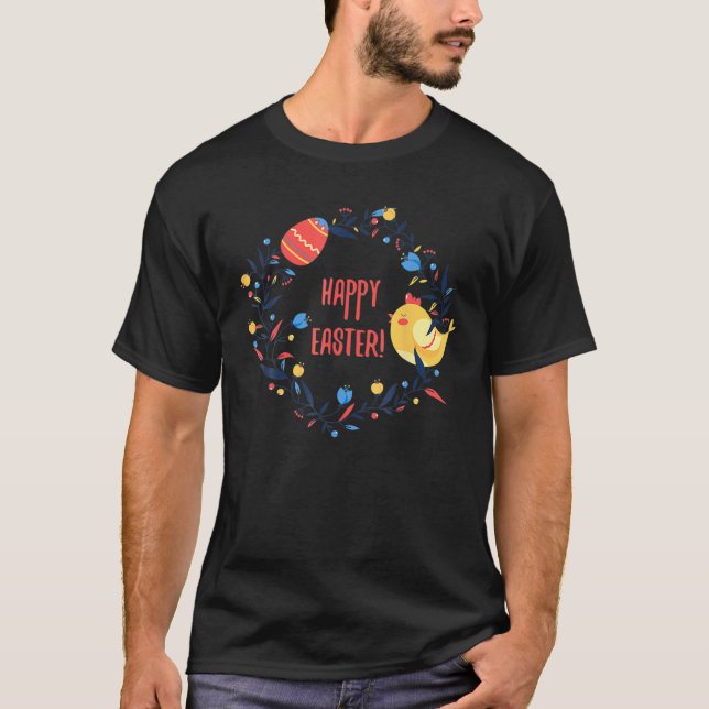 Happy Easter Day Easter Bunny, Happy Spring Holida T-Shirt (Vorderseite)