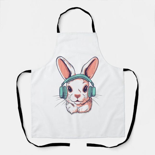 Happy Easter Day Egg Bunny Funny Gamer Boys Kinder Schürze (Vorderseite)