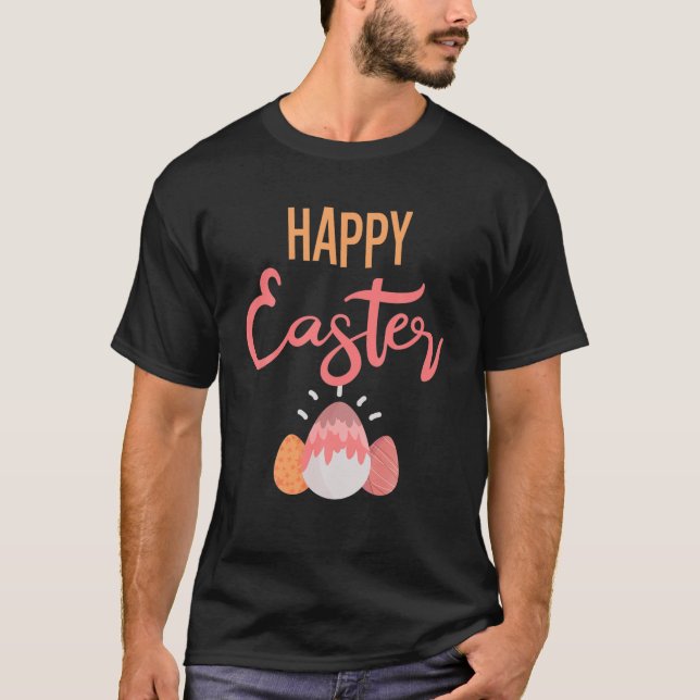 Happy Easter Day Egg T-Shirt (Vorderseite)