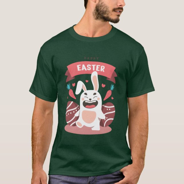 Happy Easter Day T-Shirt (Vorderseite)