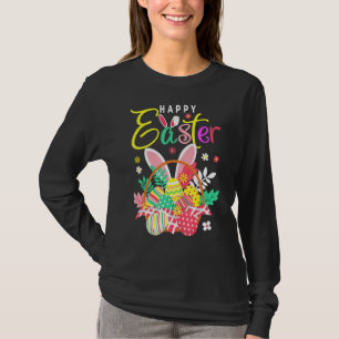 Happy Easter Egg Korb Sonnige Ohren 2 T-Shirt