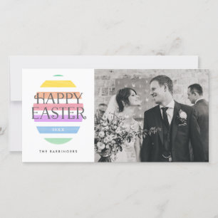 Happy Easter Egg Oster Foto Feiertagskarte