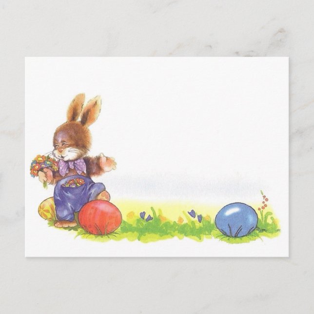 Happy Easter Feiertagspostkarte (Vorderseite)