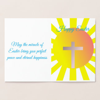 Happy Easter foil card Folienkarte