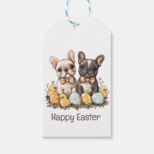 Happy Easter French Bulldogs Geschenkanhänger