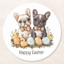 Happy Easter French Bulldogs