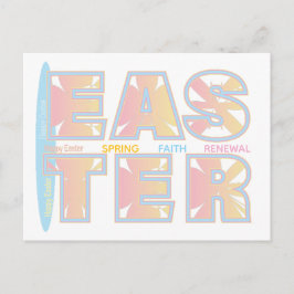 Happy Easter Greeting Card Feiertagspostkarte