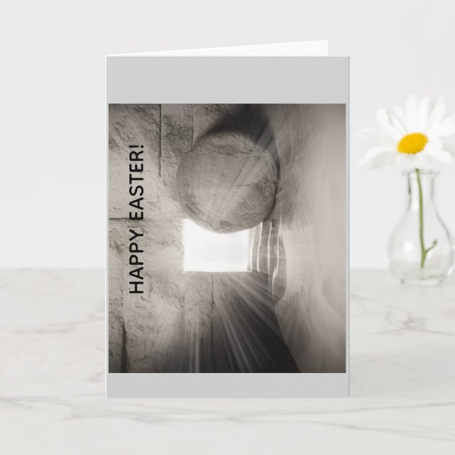 Happy Easter Greeting Card Karte (Kleine Pflanze)