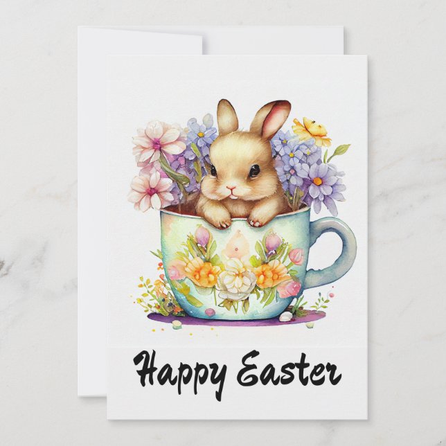 Happy Easter Holiday Card Feiertagskarte (Vorderseite)
