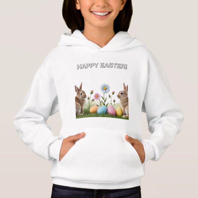 happy easter hoodie (Vorderseite)