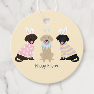 Happy Easter Labrador Retriever Hunde Geschenkanhänger