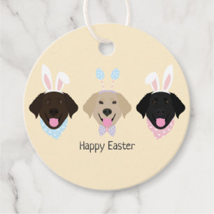 Happy Easter Labrador Retriever Hunde Geschenkanhänger