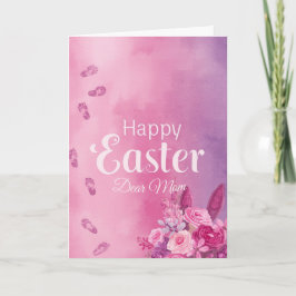Happy Easter Mom , Personalized Easter Baby prints Feiertagskarte