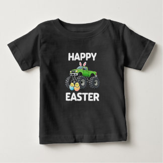 Happy Easter Monster Truck Kids Holiday Baby T-shirt