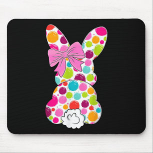 Happy Easter Niedlich Bunny Rabbit Teens Girls Kin Mousepad