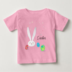 Happy Easter Niedlich Ostern Ostern Egg Party Baby T-shirt