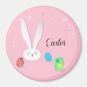 Happy Easter Niedlich Ostern Ostern Egg Party Magnet
