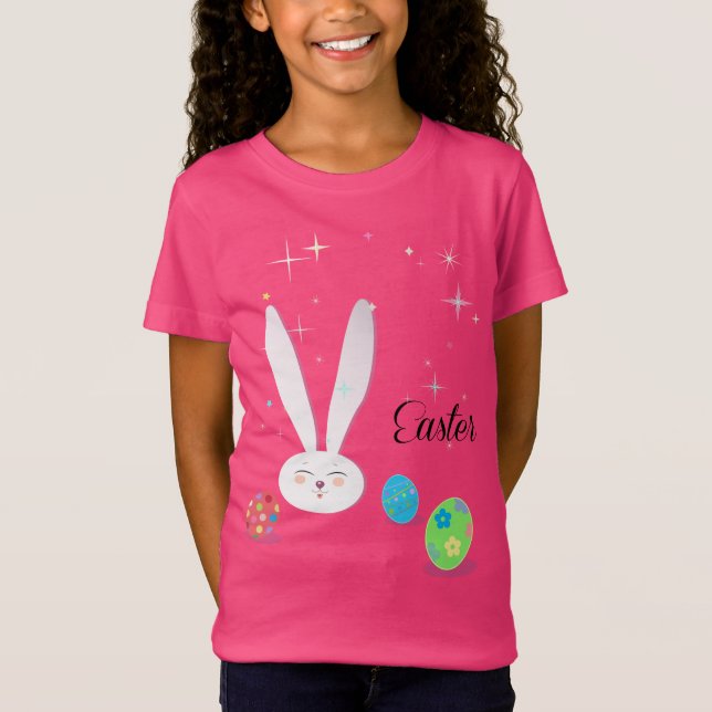 Happy Easter Niedlich Ostern Ostern Egg Party T-Shirt (Vorderseite)