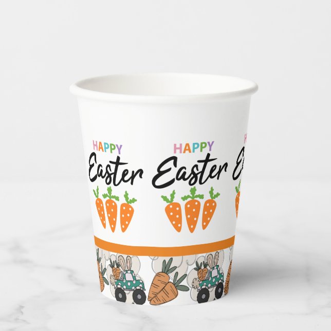 Happy Easter  Pappbecher (Vorderseite)