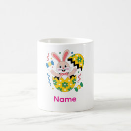 Happy Easter Party Bunny Popping Out Kaffeetasse