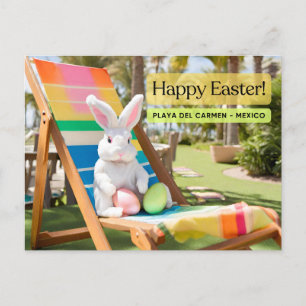 Happy Easter Playa del Carmen Postkarte