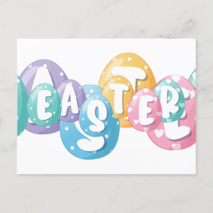 Happy  Easter Postcard Postkarte