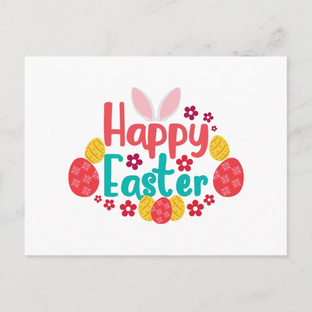 Happy Easter  Postkarte (Vorderseite)