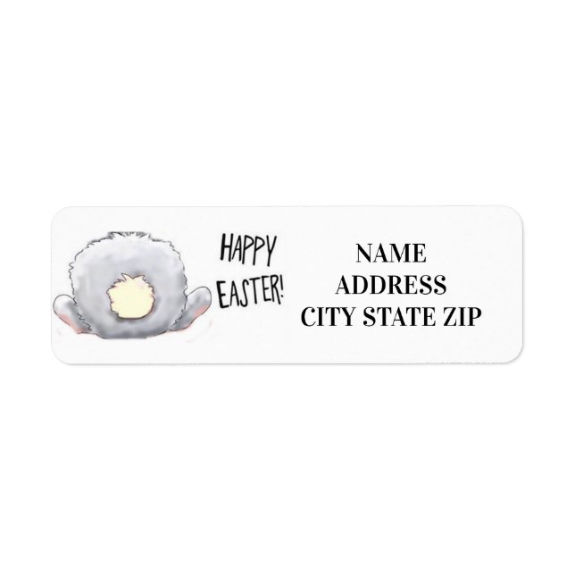 ** HAPPY EASTER** RÜCKKEHR-ADRESSE (Vorne)