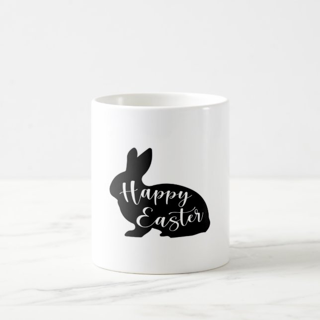 Happy Easter Spring Bunny Easter Funny Gift Idee Kaffeetasse (Mittel)