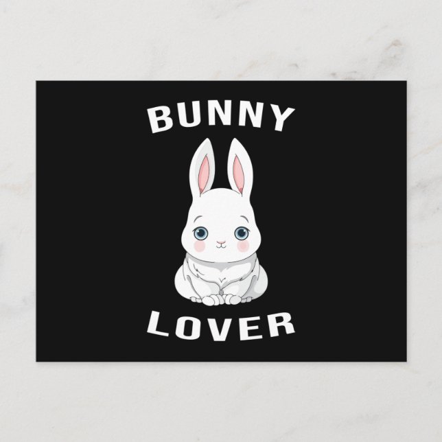 Happy Easter Spring Egg Bunny Lover Funny Gift Postkarte (Vorderseite)